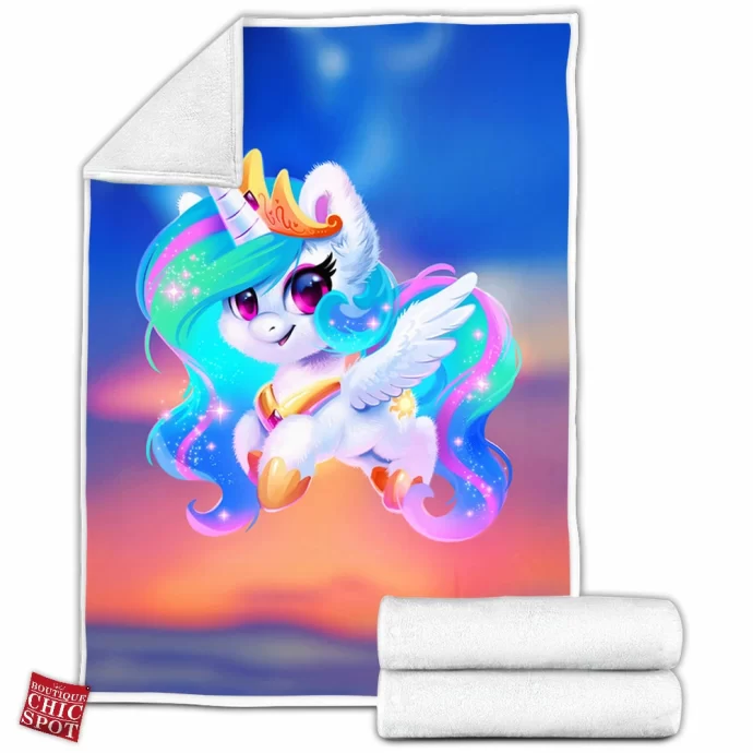 Princess Celestia Fleece Blanket