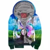 Anime Zip-Fleece-Hoodie, Spirited Away Zip-Fleece-Hoodie, Ghibli Zip-Fleece-Hoodie