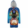 Stitch Toothless Totoro Hooded Cloak Coat