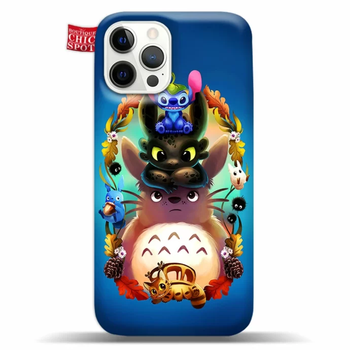 Stitch Toothless Totoro Phone Case Iphone