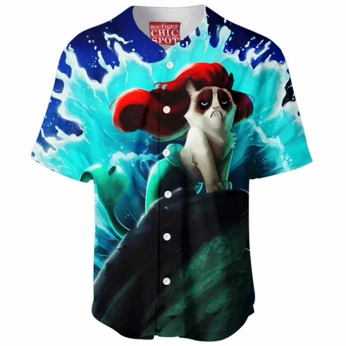 Grumpy Cat Baseball Jersey