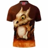 Anime Polo Shirt, Cubone Polo Shirt, Pokemon Polo Shirt