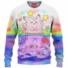 Clefable Gengar Knitted Sweater