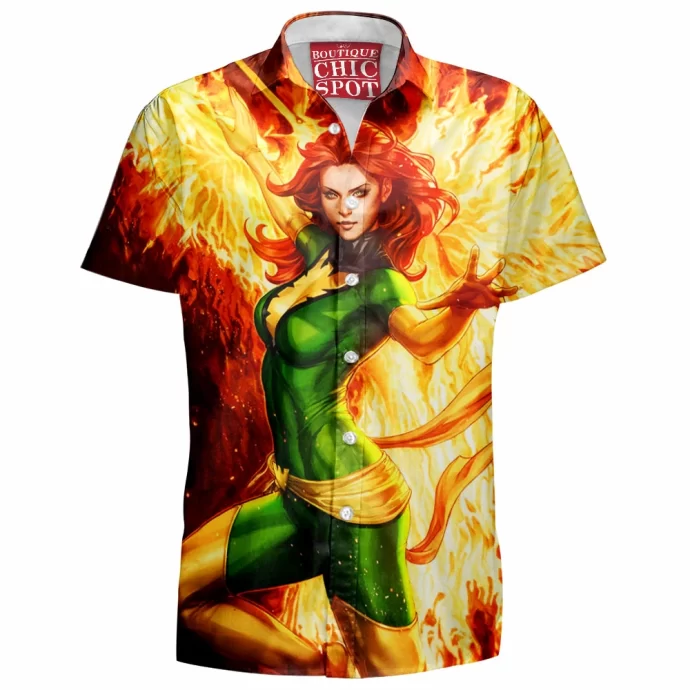 Phoenix X-men Hawaiian Shirt