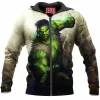 Comic Zip-Hoodie, Hulk Zip-Hoodie