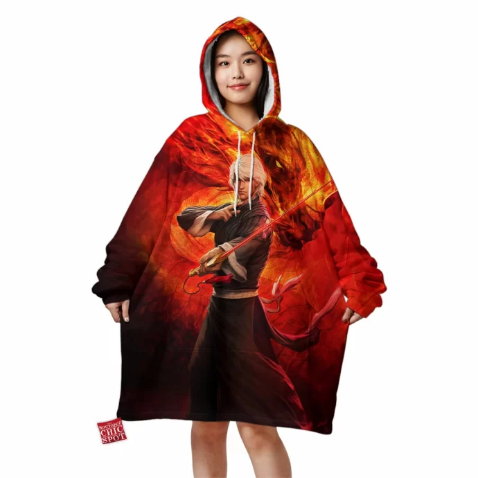 The Chinese Hero Blanket Hoodie