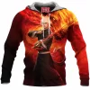 Chinese Hero Fleece-Hoodie, Comic Fleece-Hoodie