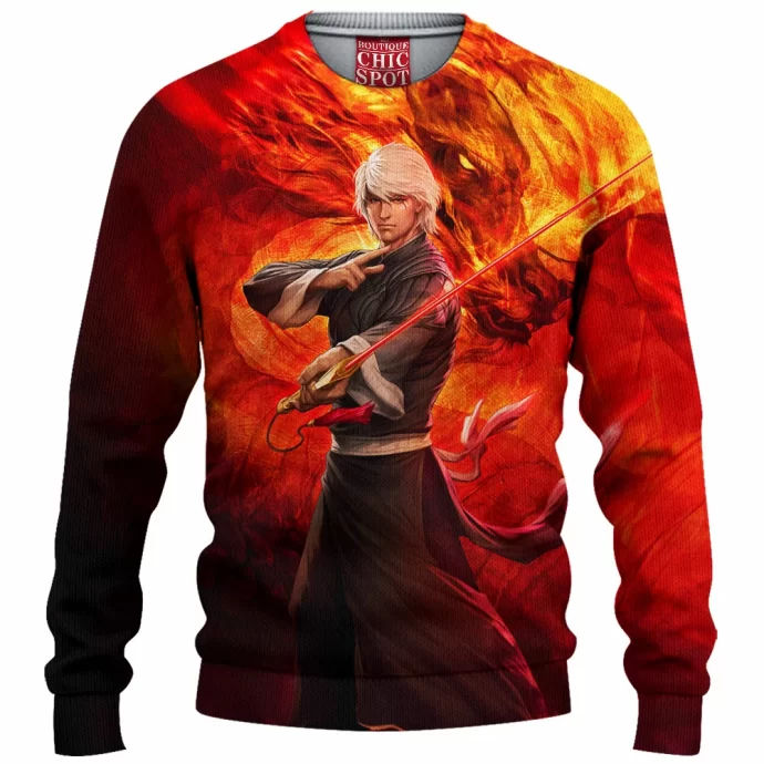 The Chinese Hero Knitted Sweater