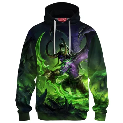 Game Hoodie, Illidan Stormrage Hoodie, Dota Hoodie, Warcraft Hoodie