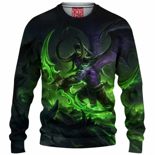 World Of Warcraft Knitted Sweater