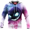 Anime Fleece-Hoodie, Gastly Fleece-Hoodie, Pokemon Fleece-Hoodie