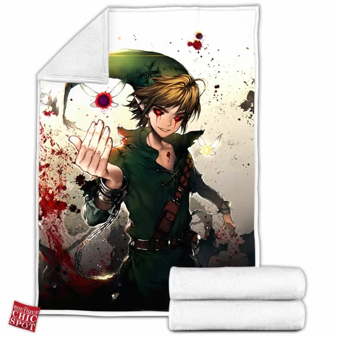 Zelda Link Fleece Blanket