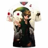 Game Polo Shirt, The Legend of Zelda Polo Shirt, Zelda Link Polo Shirt