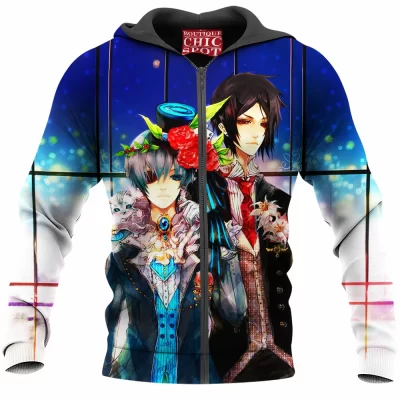 Anime Zip-Hoodie, Black Butler Zip-Hoodie