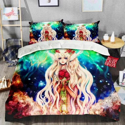 Anime Girl Bedding Set
