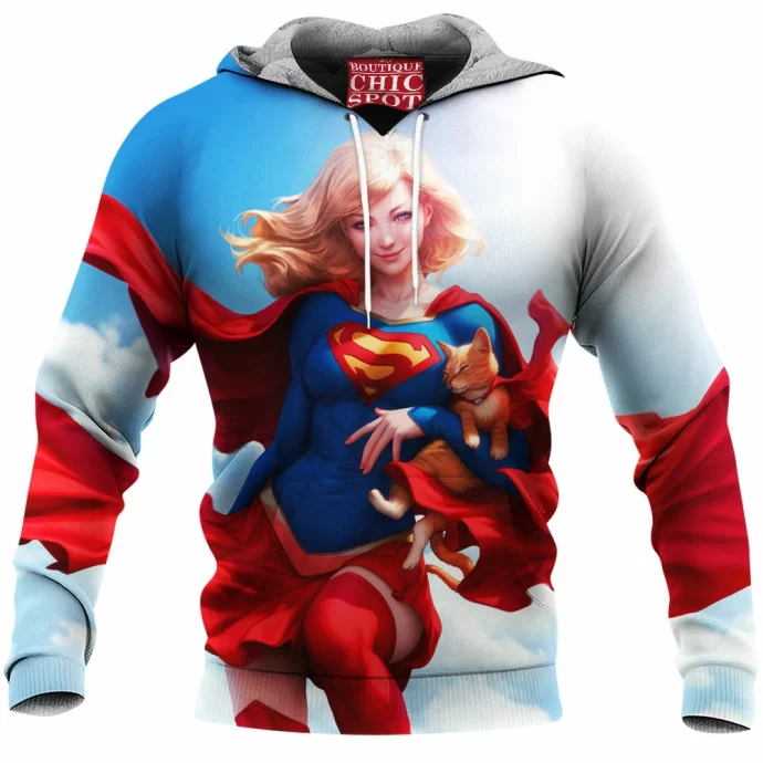 Supergirl Fleece Hoodie