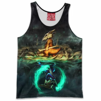Anime Tank-Top, Cubone Tank-Top, Pokemon Tank-Top