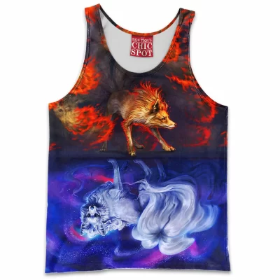Anime Tank-Top, Fantasy Tank-Top, Fox Tank-Top, Ninetales Tank-Top
