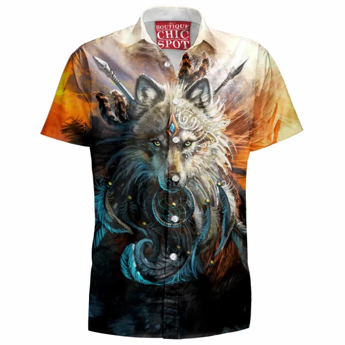 Wolf Hawaiian Shirt