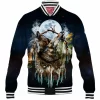 Wolf Baseball-Jacket