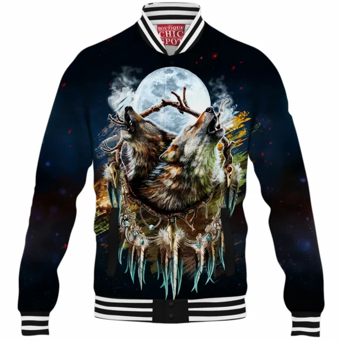 Wolf Baseball Jacket