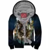 Wolf Zip-Fleece-Hoodie