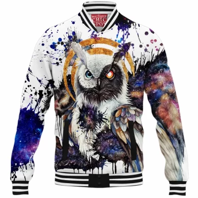 Owl Baseball-Jacket