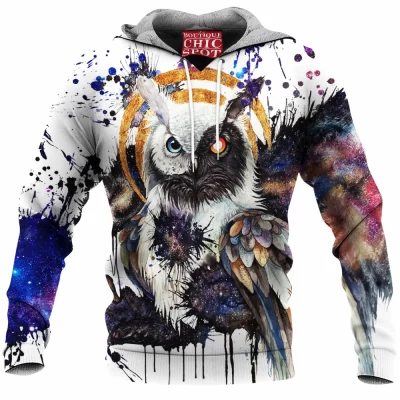Owl Fleece-Hoodie