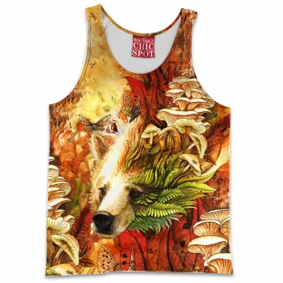 Autumn Tank-Top, Bear Tank-Top