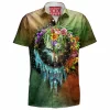 Cat Hawaiian-Shirt, Wolf Hawaiian-Shirt
