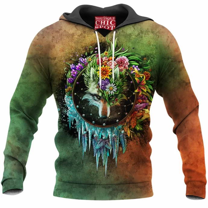 Wolf Dreamcatcher Hoodie