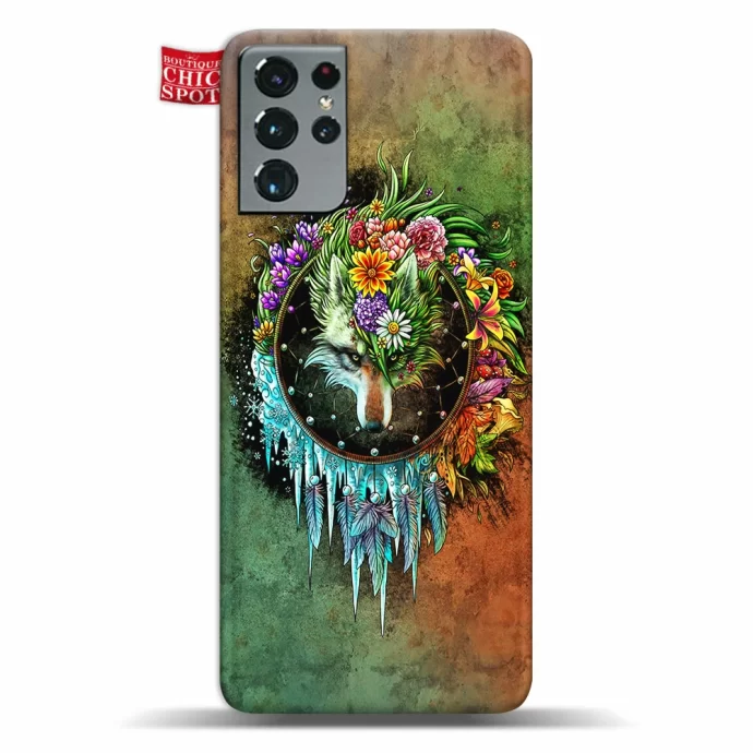 Wolf Dreamcatcher Phone Case Samsung