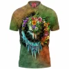 Cat Polo Shirt, Wolf Polo Shirt