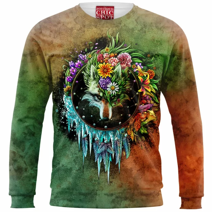 Wolf Dreamcatcher Sweatshirt