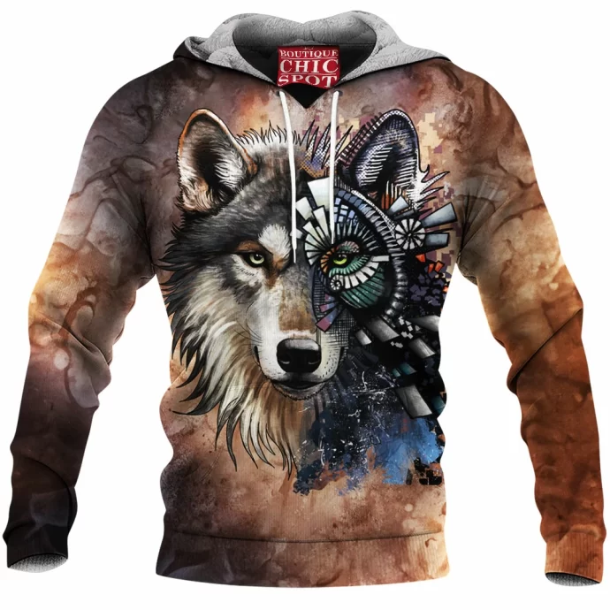 Save The Wolf Fleece Hoodie