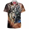 Wolf Hawaiian-Shirt