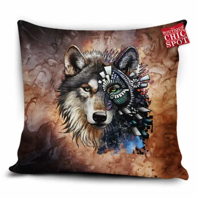 Save The Wolf Pillow Cover