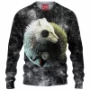 Yin Yang Wolves Knitted Sweater