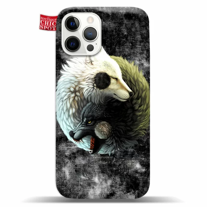 Yin Yang Wolves Phone Case Iphone