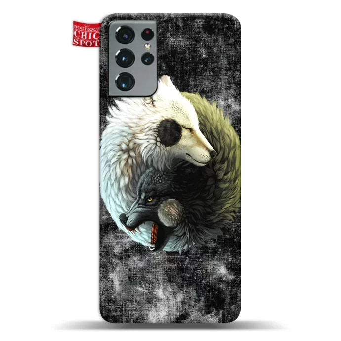 Yin Yang Wolves Phone Case Samsung