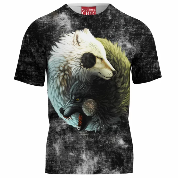 Yin Yang Wolves T-Shirt