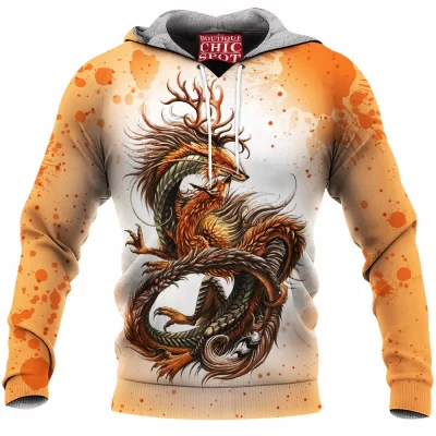 Autumn Fleece-Hoodie, Horror Fleece-Hoodie