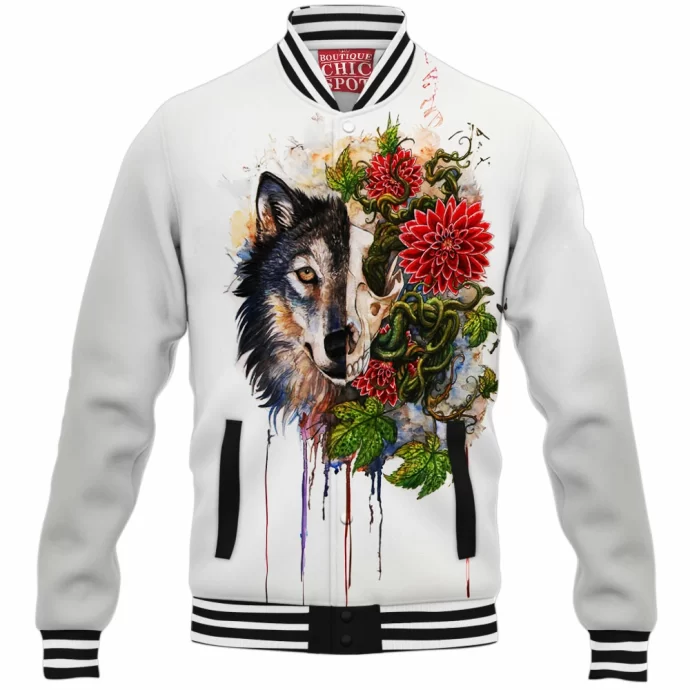 Wolf Baseball Jacket