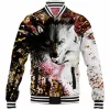 Wolf Baseball-Jacket