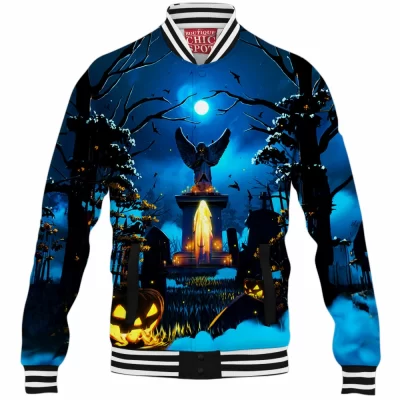 Halloween Baseball-Jacket, Horror Baseball-Jacket