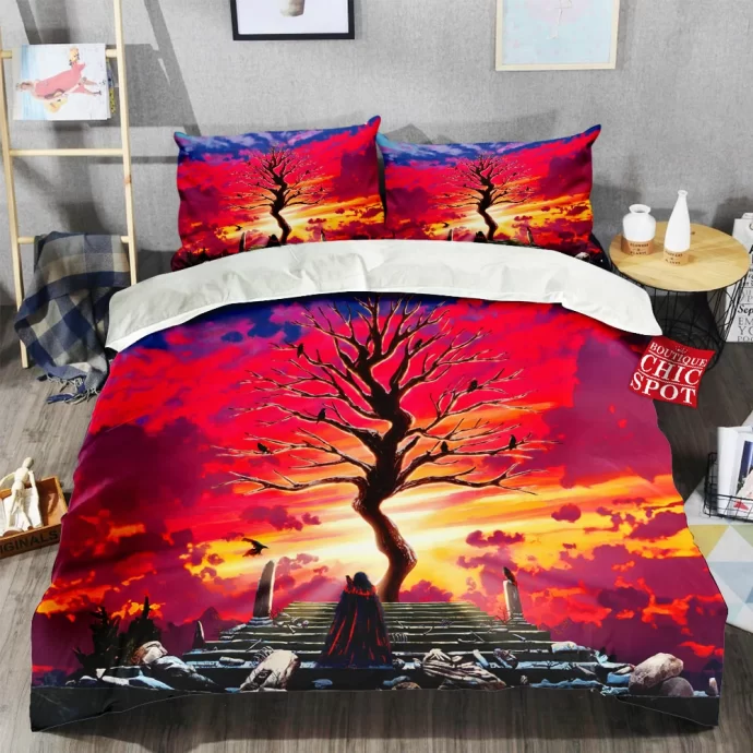 Red Sky Bedding Set