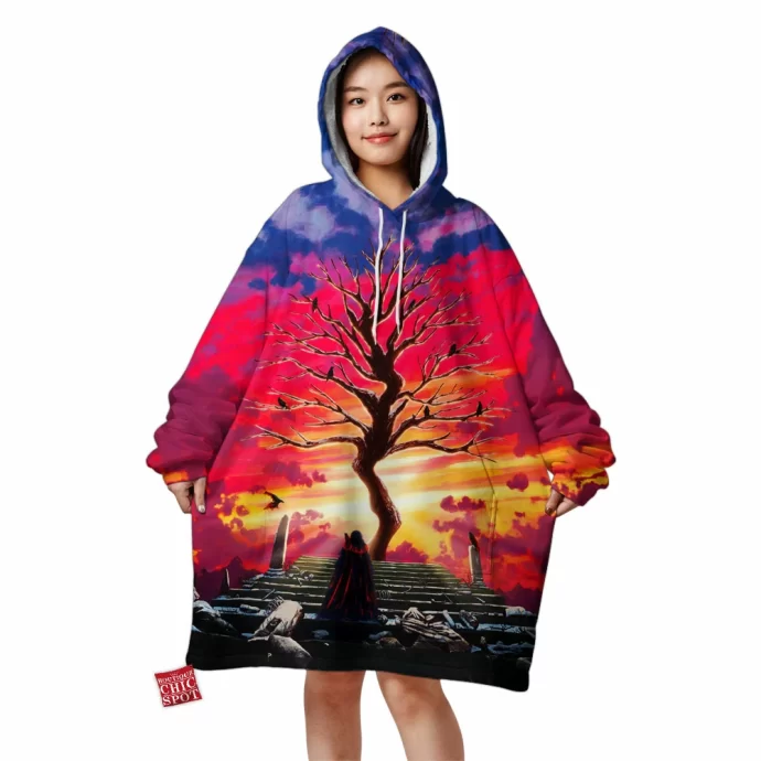 Red Sky Blanket Hoodie