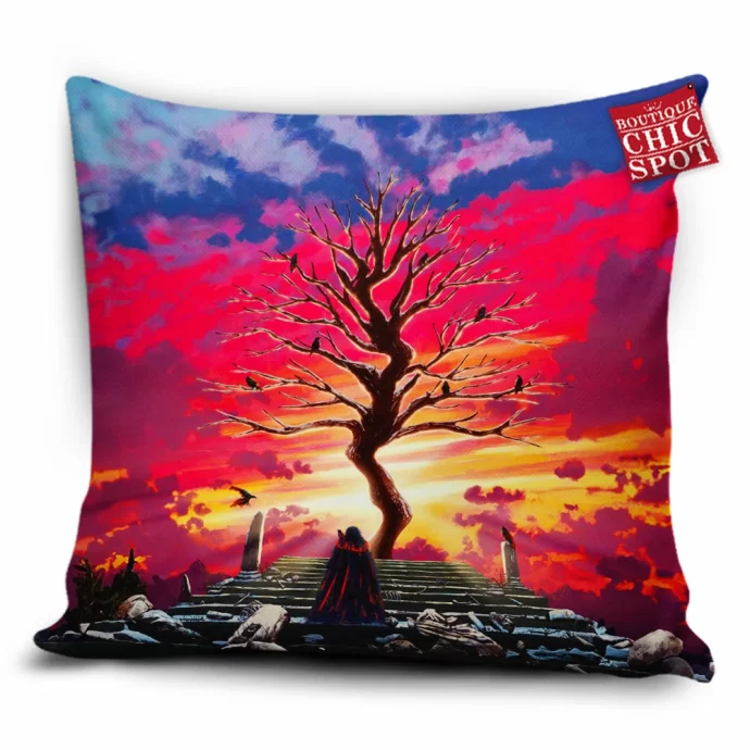 Red Sky Pillow Cover