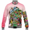 Sci-Fi Baseball-Jacket, UFO Baseball-Jacket