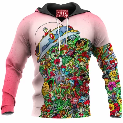 Sci-Fi Hoodie, UFO Hoodie